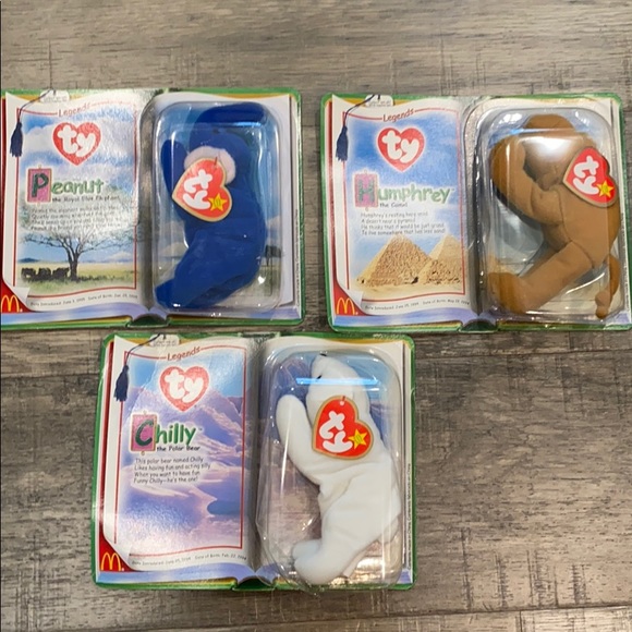 mcdonalds legends beanie babies